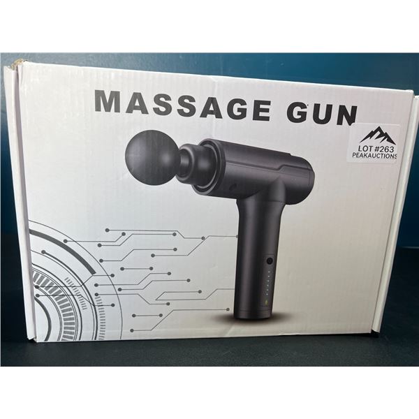 Lot of 1 Handheld Deep Tissue Massage Gun