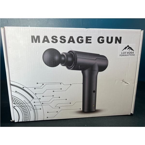 Lot of 1 Handheld Deep Tissue Massage Gun