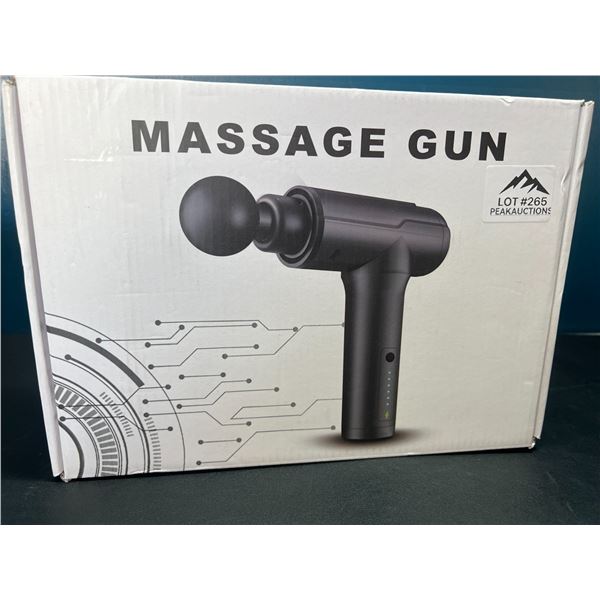 Lot of 1 Handheld Deep Tissue Massage Gun