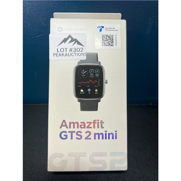 Lot of 1 Amazfit GTS 2 Mini Fitness Smart Watch GPS Tracker w/ 1.55inch Display Screen