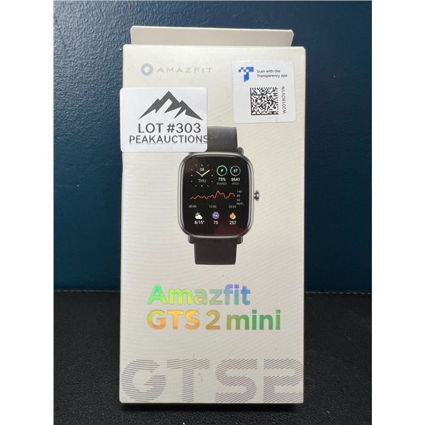 Lot of 1 Amazfit GTS 2 Mini Fitness Smart Watch GPS Tracker w/ 1.55inch Display Screen