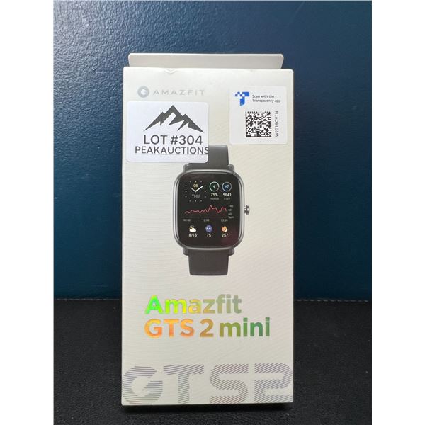 Lot of 1 Amazfit GTS 2 Mini Fitness Smart Watch GPS Tracker w/ 1.55inch Display Screen