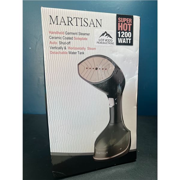 Lot of 1 Martisan Super Hot 1200Watt Handheld Garment/Clothes Steamer