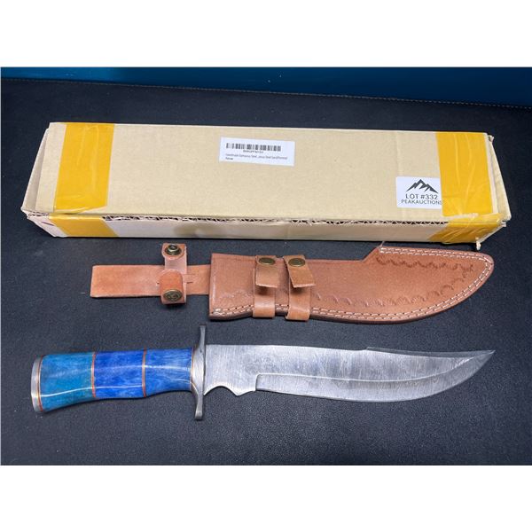 Lot of 1 Damascus Steel Dagger Handmade Knife - 14 Inches