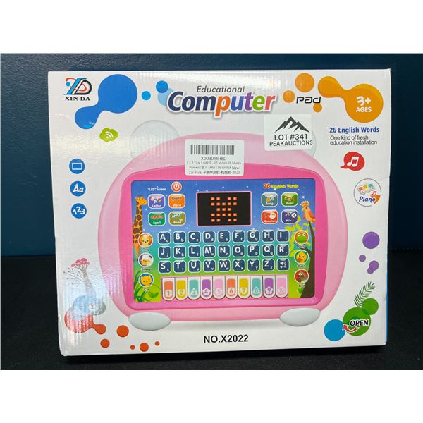 Lot of 1 Educational Computer Pad Toy for Toddlers