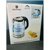 Image 1 : Lot of 1 Smart LED Double Layer Glass Kettle