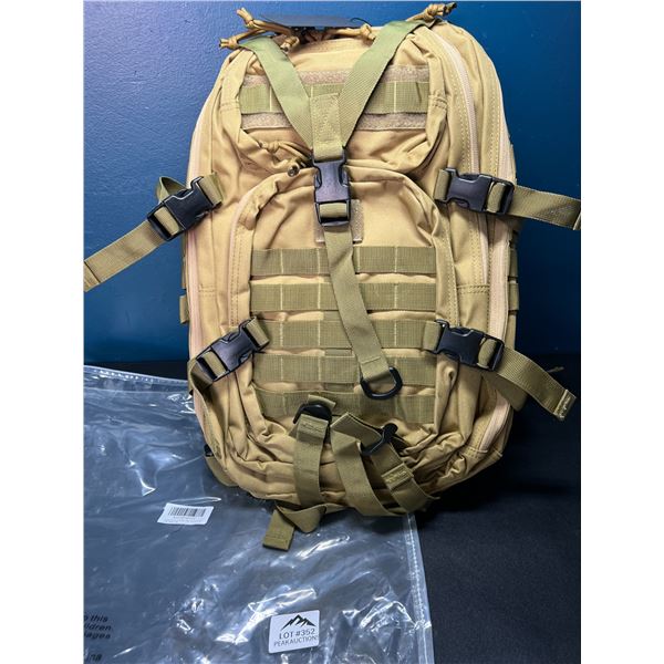 Lot of 1 Sharkmouth Tactical Backpack for Hunting, Camping, Outdoors, Fishing, Travel, etc.