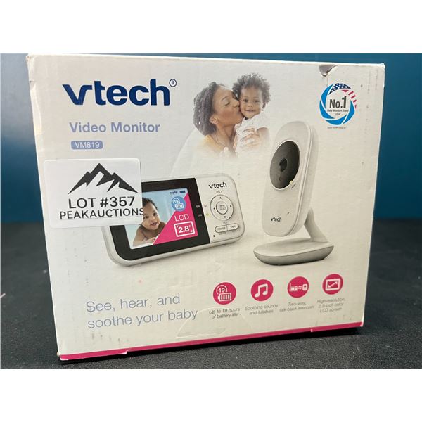 Lot of 1 VTech Video/Baby Monitor - Model VM819 - Brand New!