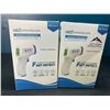 Image 1 : Lot of 2 Non-Contact Infrared Forehead Thermometers