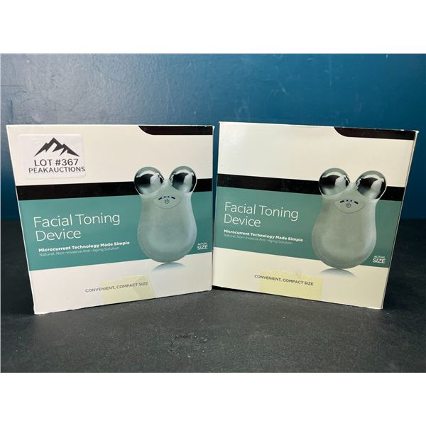 Lot of 2 Facial Toning Devices/Anti-Aging Skin Care Systems