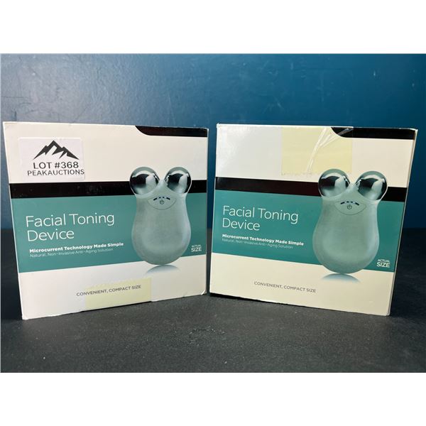 Lot of 2 Facial Toning Devices/Anti-Aging Skin Care Systems