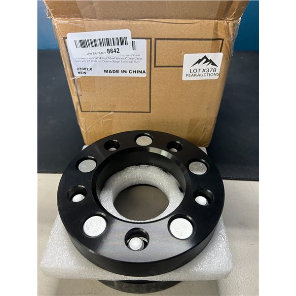 Lot of 1inch Wheel Spacers 5x114.3mm Pattern - 4 pcs