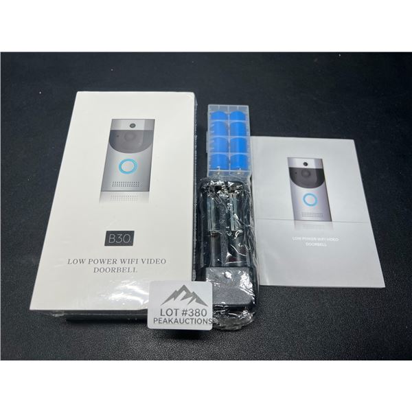 Lot of 1 B30 Low Power WiFi Video Doorbell - BRAND NEW SEALED!