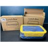 Image 1 : Lot of 2 Bento Style Lunch Boxes