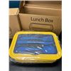 Image 2 : Lot of 2 Bento Style Lunch Boxes