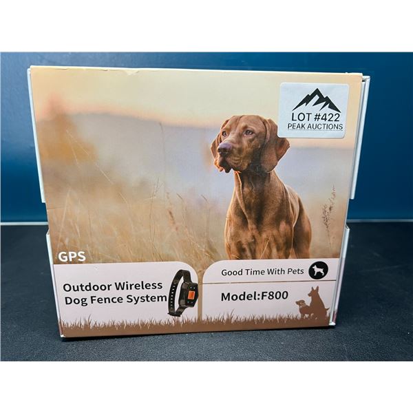 Lot of 1 GPS Outdoor Wireless Dog Fence System - Model F800