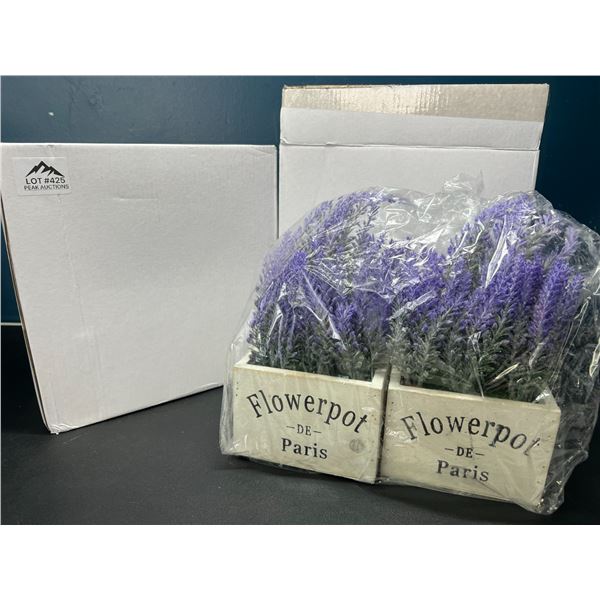 Lot of 2 Flowerpot Ornament Sets