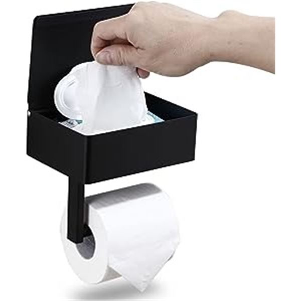 Lot of 1 DayMoonDesigns Toilet Paper Dispenser w/ Wipe Holder