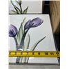 Image 2 : Lot of 2 Sets of Flower Wall Art Canvases - 4PCs per box
