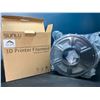 Image 1 : Lot of 1 Roll of Sunlu 3D Printer Filament - Grey