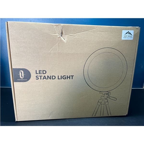 Lot of 1 Taotronics 12 inch LED Selfie Ring Light/Beauty Ring Light w/ Adjustable Tripod Stand