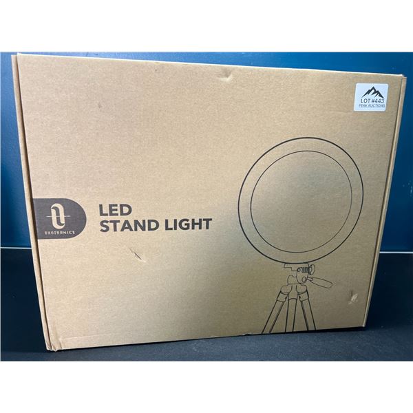 Lot of 1 Taotronics 12 inch LED Selfie Ring Light/Beauty Ring Light w/ Adjustable Tripod Stand