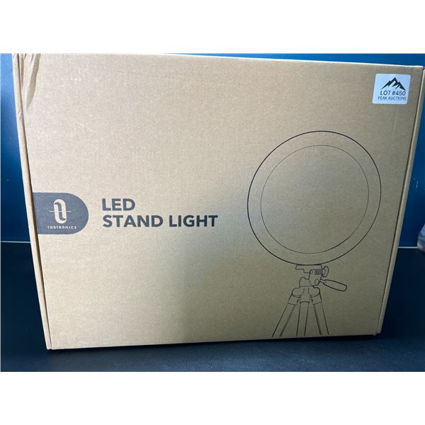 Lot of 1 Taotronics 12 inch LED Selfie Ring Light/Beauty Ring Light w/ Adjustable Tripod Stand