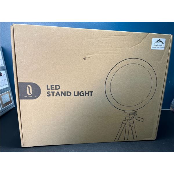 Lot of 1 Taotronics 12 inch LED Selfie Ring Light/Beauty Ring Light w/ Adjustable Tripod Stand