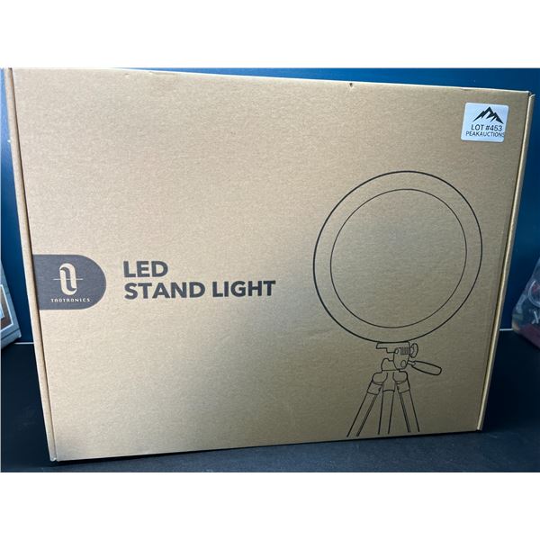 Lot of 1 Taotronics 12 inch LED Selfie Ring Light/Beauty Ring Light w/ Adjustable Tripod Stand
