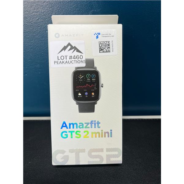 Lot of 1 Amazfit GTS 2 Mini Fitness Smart Watch GPS Tracker w/ 1.55inch Display Screen