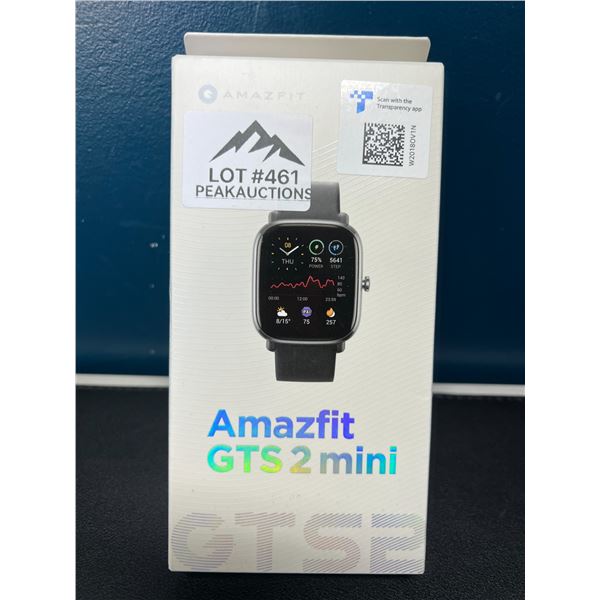 Lot of 1 Amazfit GTS 2 Mini Fitness Smart Watch GPS Tracker w/ 1.55inch Display Screen