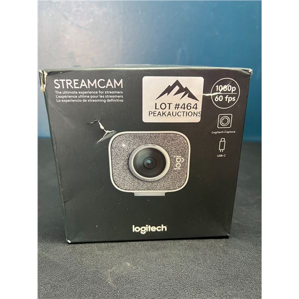 Lot of 1 Logitech StreamCam for Creators/Streamers - BRAND NEW SEALED!
