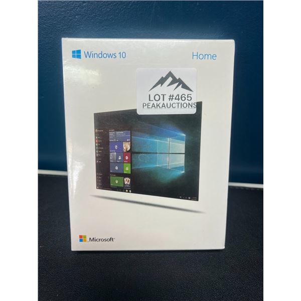 Lot of 1 Windows 10 Home Edition - BRAND NEW SEALED!