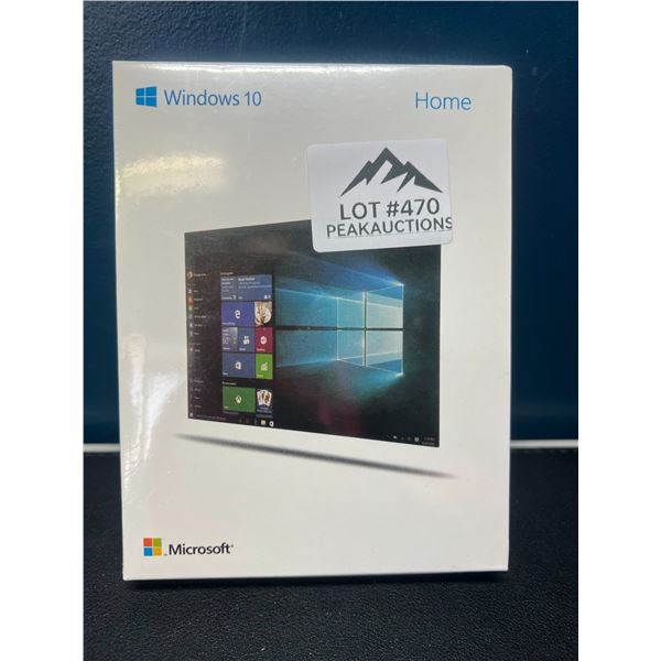 Lot of 1 Windows 10 Home Edition - BRAND NEW SEALED!