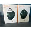 Image 1 : Lot of 2 ProtoArc Ergonomic Mice - RGB Wireless Trackball Mouse