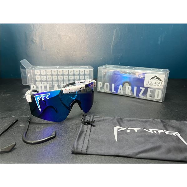 Lot of 2 Pit Viper Polarized Sunglasses