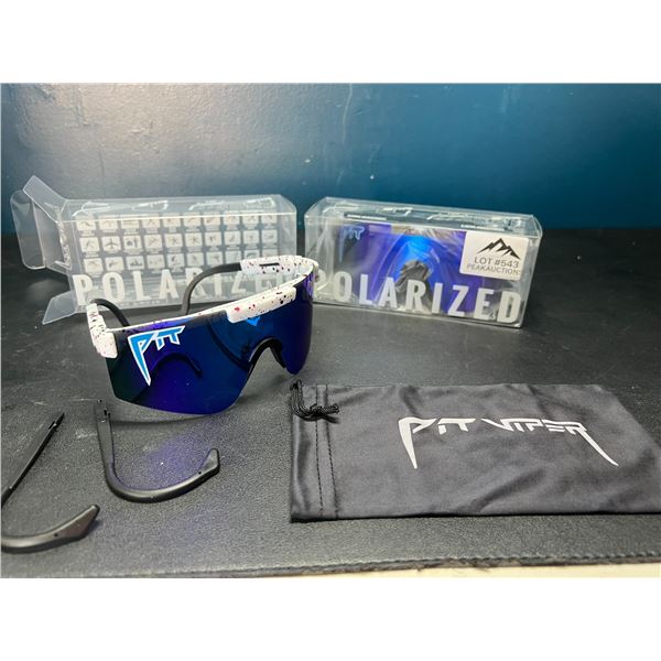 Lot of 2 Pit Viper Polarized Sunglasses