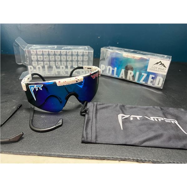 Lot of 2 Pit Viper Polarized Sunglasses