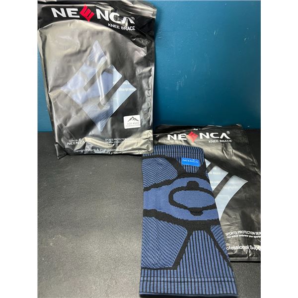 Lot of 2 Neenca Knee Braces for Adults