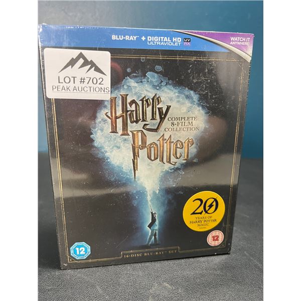 Lot of 1 Harry Potter: Complete 8-Film Blu-Ray Collection - Brand New SEALED!
