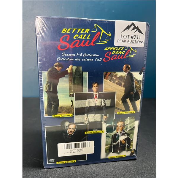 Lot of 1 Better Call Saul Seasons 1-5 Collection DVD Set - Brand New Sealed!