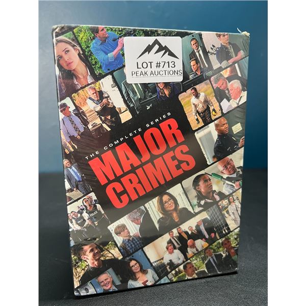 Lot of 1 Major Crimes The Complete Series DVD Set - Brand New Sealed