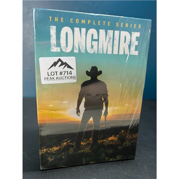Lot of 1 Longmire: The Complete Series DVD Set - Brand New Sealed!