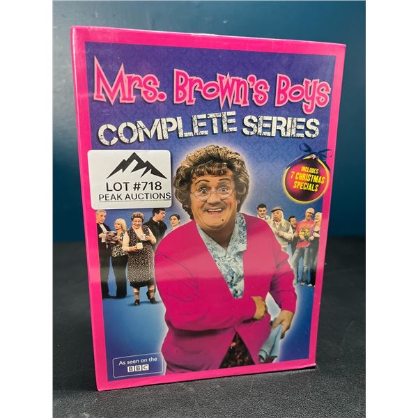 Lot of 1 Mrs. Brown's Boys Complete Series DVD Set - Brand New Sealed!