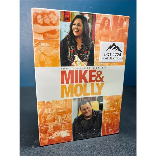 Lot of 1 Mike & Molly The Complete Series DVD Set - Brand New Sealed!