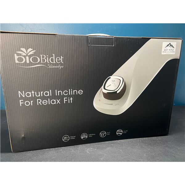 Lot of 1 Bio Bidet Slim Edge Clean in Comfort Bidet - Brand New!