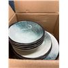 Image 2 : Lot of 1 Set of Dishes - 12 PCS - Blue Design