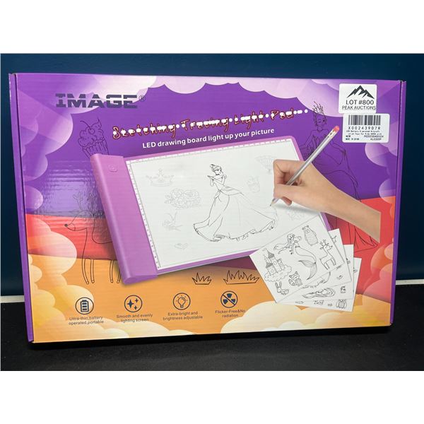 Lot of 1 LED Drawing Board/Light Tracing Pad
