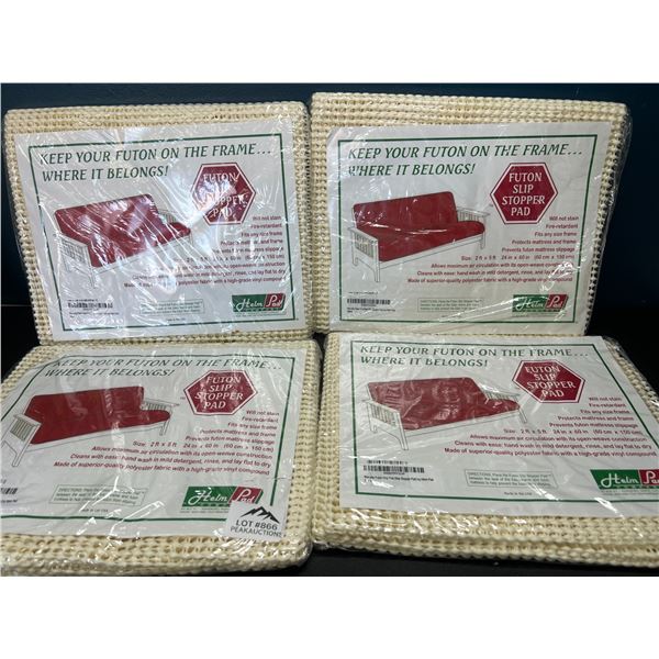 Lot of 4 Packs of Non-Slip Grip Padding for Furniture (e.g. Futons) - 2ft x 5ft