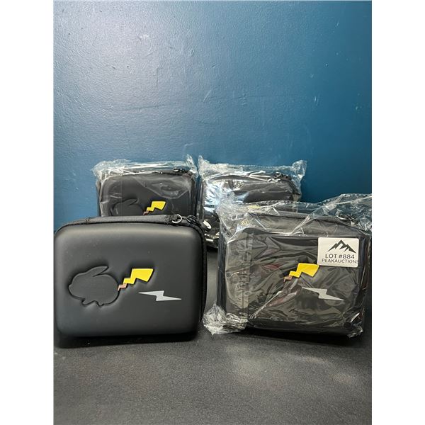 Lot of 4 Pikachu Card Storage Boxes